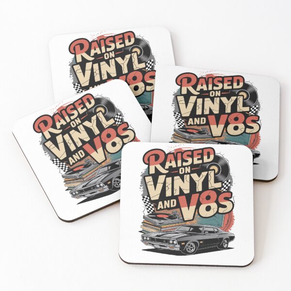 Item preview, Raised On Vinyl and V8s designed and sold by Naitsebas.