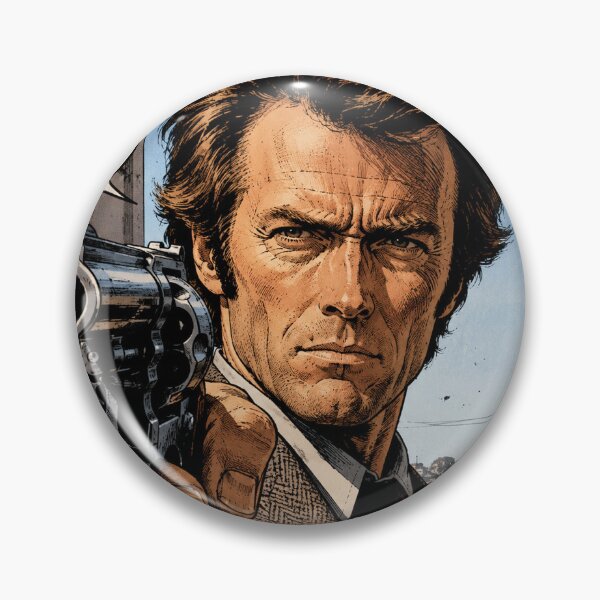 Item preview, Dirty Harry Inspired Comic Noir Gunman Vintage T-Shirt designed and sold by JacekKita.