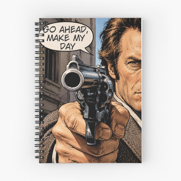 Item preview, Dirty Harry Inspired Comic Noir Gunman Vintage T-Shirt designed and sold by JacekKita.