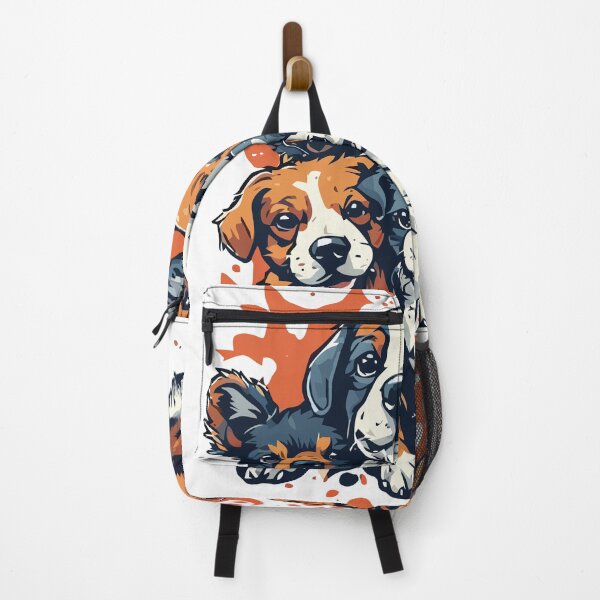 Item preview, Cute Puppy Pack Orange Splash Dog Lover Vector Art designed and sold by Tommyalex10.