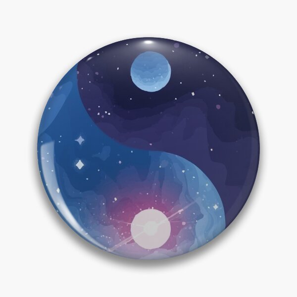 Item preview, Cosmic Yin Yang designed and sold by AbstractAnom.