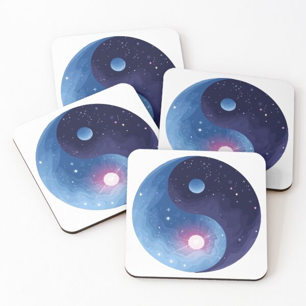 Item preview, Cosmic Yin Yang designed and sold by AbstractAnom.