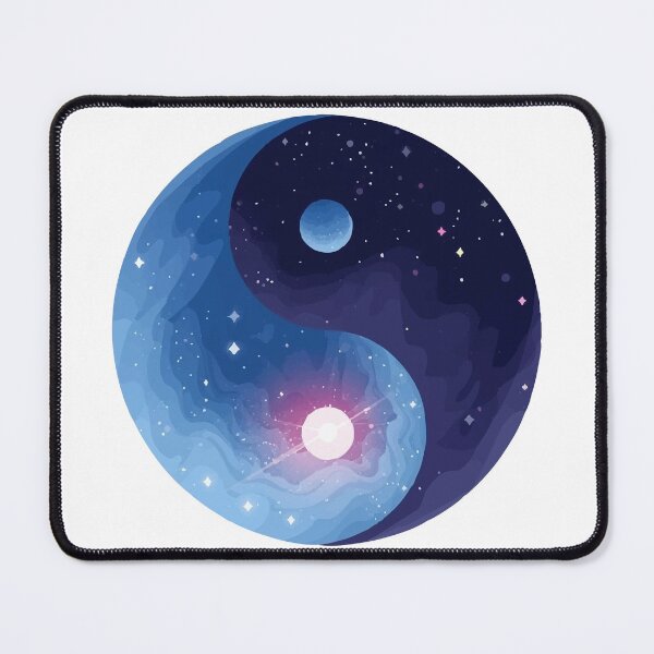 Item preview, Cosmic Yin Yang designed and sold by AbstractAnom.