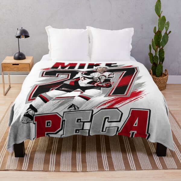 Item preview, Buffalo Ice Captain No. 27 – Retro 90s Black and Red Hockey Art designed and sold by Thogan0416.
