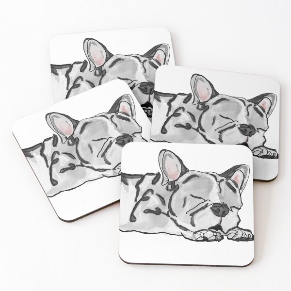 Item preview, Sleeping French Bulldog  designed and sold by BlueCava.