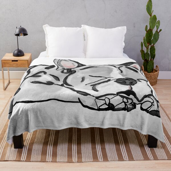 Item preview, Sleeping French Bulldog  designed and sold by BlueCava.