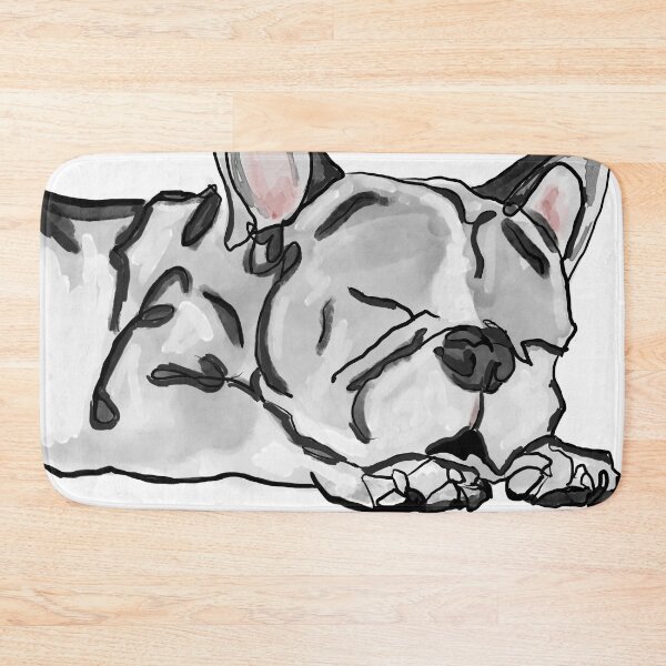 Item preview, Sleeping French Bulldog  designed and sold by BlueCava.