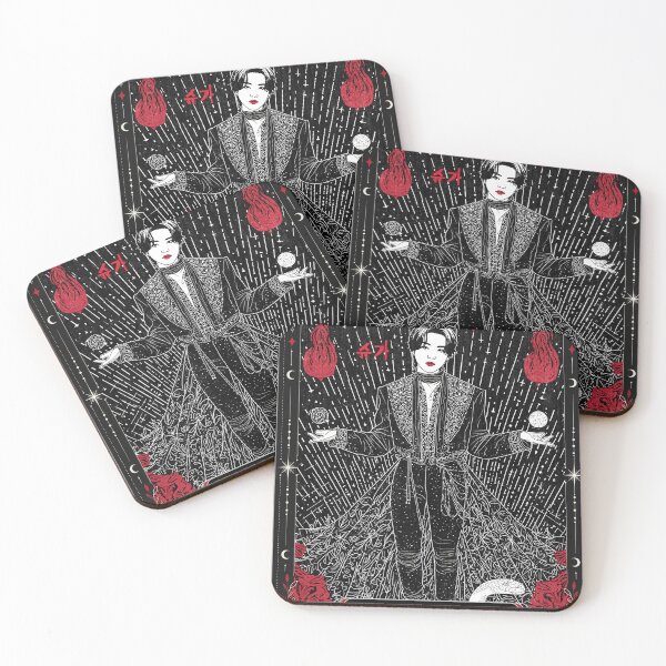 Item preview, BTS Suga “FYA For Your Amusement” Arirang Concept (Tarot style Fan Art) designed and sold by somewell.