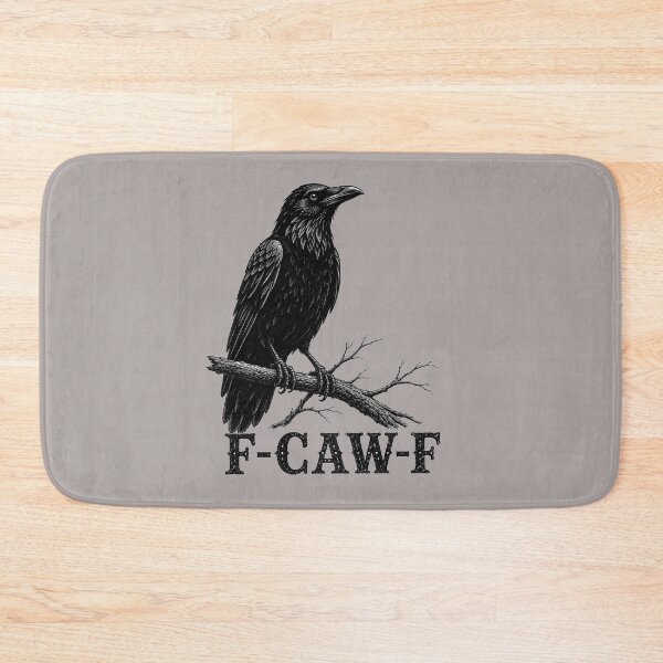 Item preview, F CAW F Raven  designed and sold by Chicken Dinner Studio.