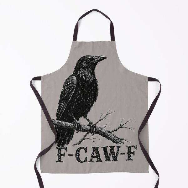 Item preview, F CAW F Raven designed and sold by Chicken Dinner Studio.