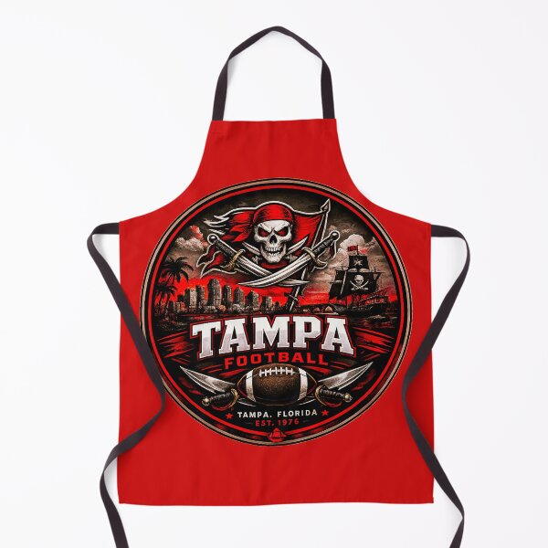 Item preview, Tampa Football Pirate Theme Sports Logo Shirt designed and sold by TKOprintdesigns.