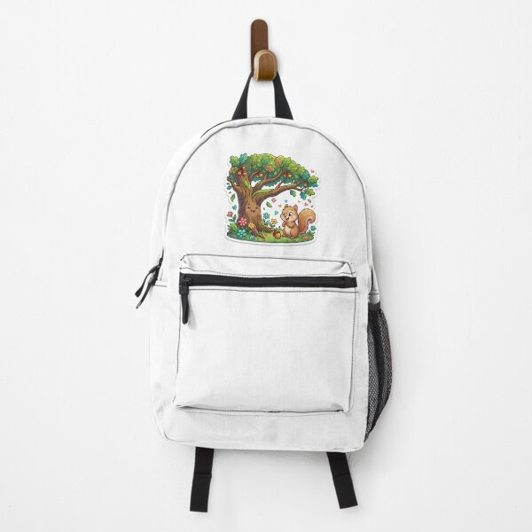 Item preview, cute squirrel with happy tree designed and sold by Meno10.