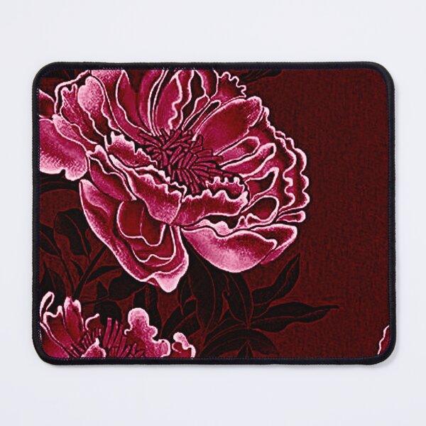 Item preview, Dark Burgundy Peony Art | Japanese Botanical Aesthetic | Victorian Gothic designed and sold by BatNature.
