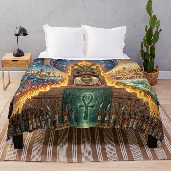 Item preview, Epic Ancient Egyptian Mythology Pantheon Sacred Realm Art designed and sold by Queen Cleopatra.