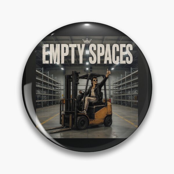Item preview, EMPTY SPACES – Retro Forklift Warehouse Design designed and sold by RetroNibylander.