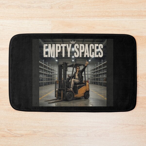 Item preview, EMPTY SPACES – Retro Forklift Warehouse Design designed and sold by RetroNibylander.