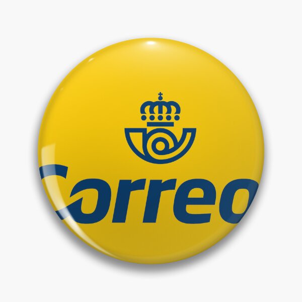 Item preview, Minimalist-inspired design featuring the recognizable Correos Spain mail logo aesthetic.  designed and sold by PIXEL POP DESIGNS - Beyond the Norm!.