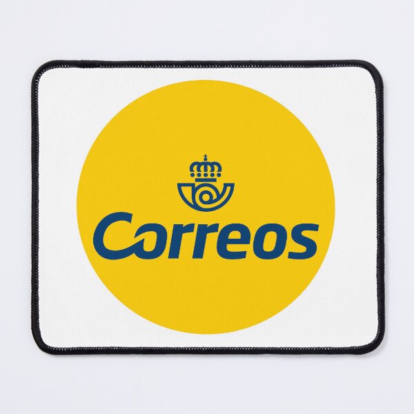 Item preview, Minimalist-inspired design featuring the recognizable Correos Spain mail logo aesthetic.  designed and sold by PIXEL POP DESIGNS - Beyond the Norm!.