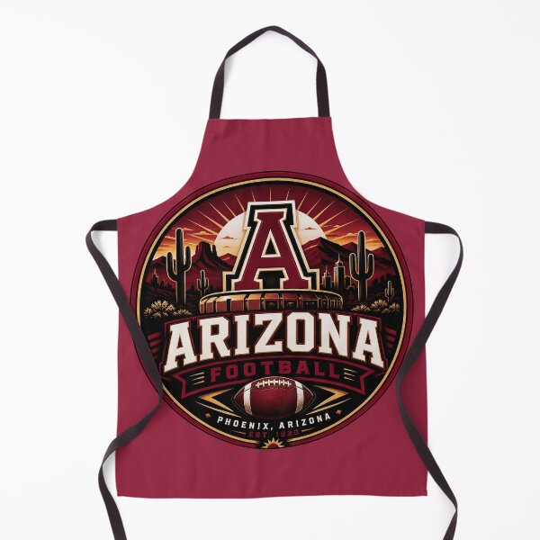 Item preview, Arizona Football Desert Skyline Sports Logo Shirt designed and sold by TKOprintdesigns.
