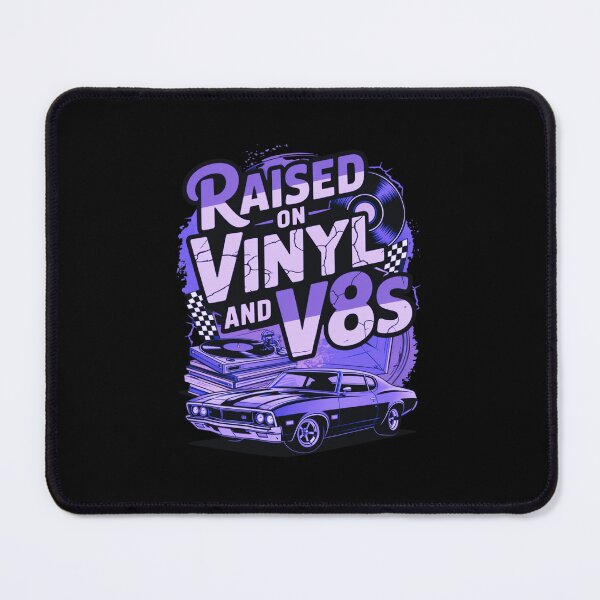 Item preview, Raised On Vinyl and V8s designed and sold by Naitsebas.
