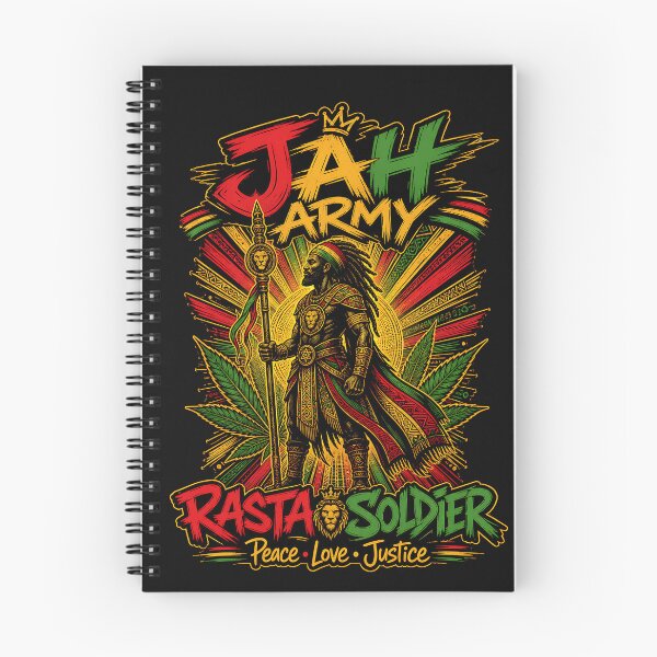 Item preview, JAH ARMY RASTA SOLDIER designed and sold by SavvyEarth.