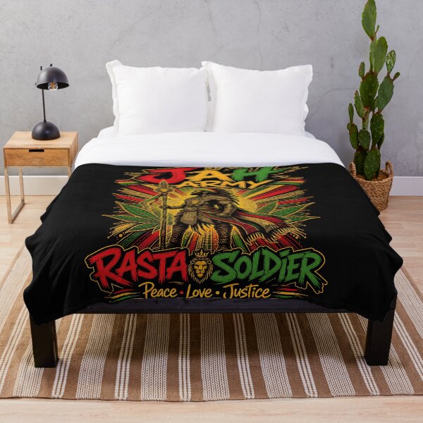 Artikelvorschau, JAH ARMY RASTA SOLDAT entworfen und verkauft von SavvyEarth.