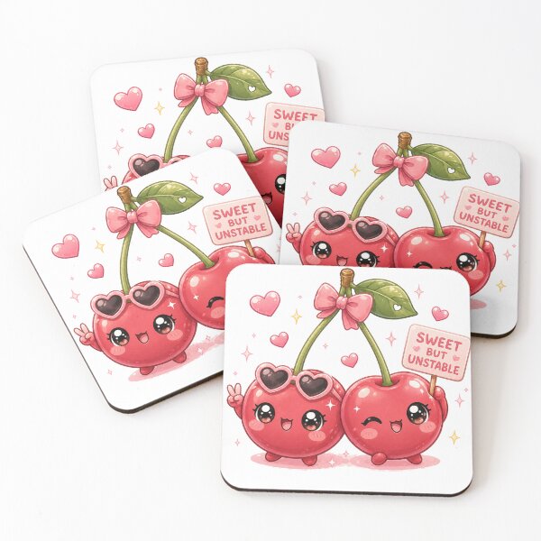 Item preview, Sweet But Unstable Cherries designed and sold by KiriStudio.