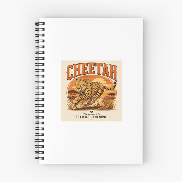 Item preview, Cheetah Fun Fact Safari  designed and sold by Mugged & Inspired.