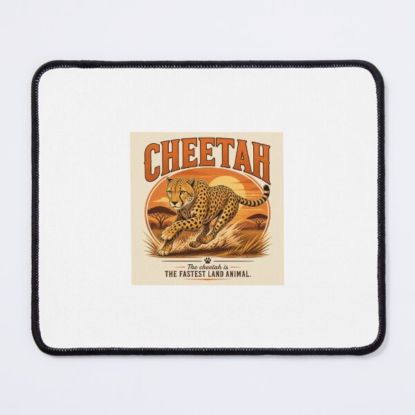 Item preview, Cheetah Fun Fact Safari designed and sold by Mugged & Inspired.