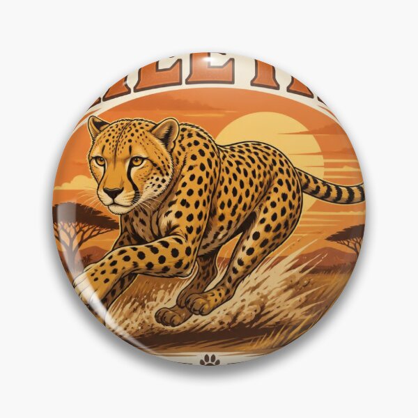 Item preview, Cheetah Fun Fact Safari  designed and sold by Mugged & Inspired.