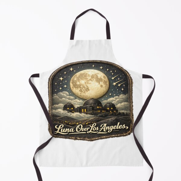 Item preview, Luna Over Los Angeles Night Sky designed and sold by Dresut.