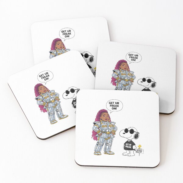 Item preview, Missy Elliott x Snoopy Get Ur Freak On designed and sold by Peggy D Schafer.