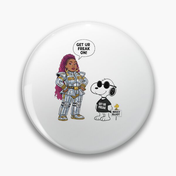 Item preview, Missy Elliott x Snoopy Get Ur Freak On designed and sold by Peggy D Schafer.