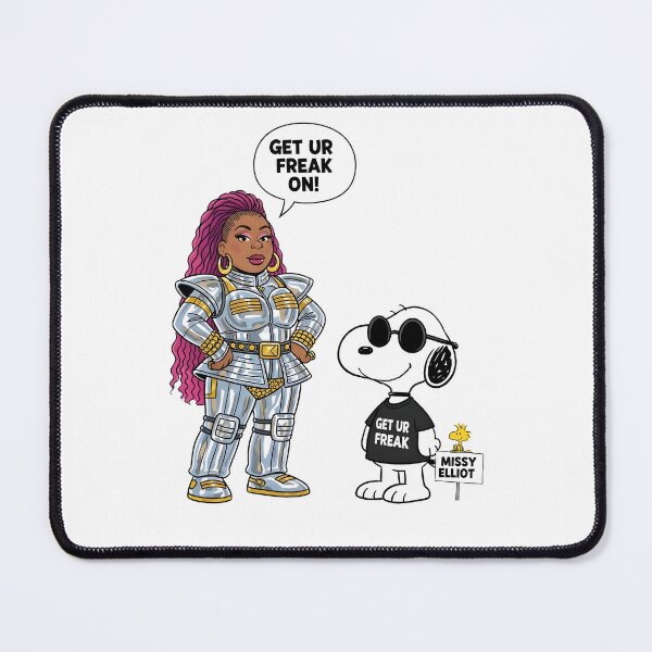 Item preview, Missy Elliott x Snoopy Get Ur Freak On designed and sold by Peggy D Schafer.