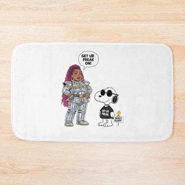 Item preview, Missy Elliott x Snoopy Get Ur Freak On designed and sold by Peggy D Schafer.