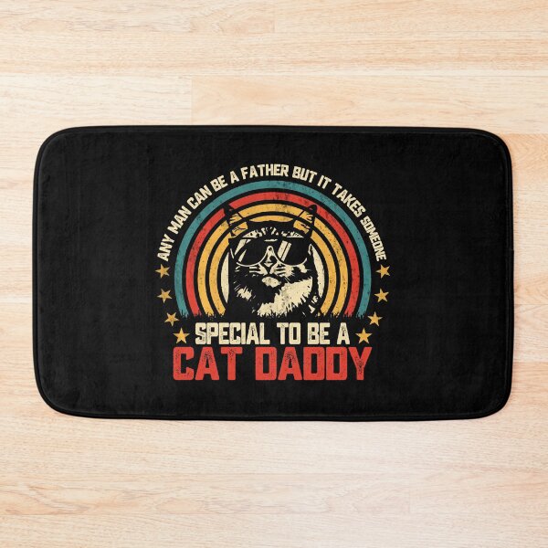 Item preview, Any Man Can Be A Father But It Takes Someone Special To Be A Cat Daddy - Cat Father Pet Owner designed and sold by 76Valeria.