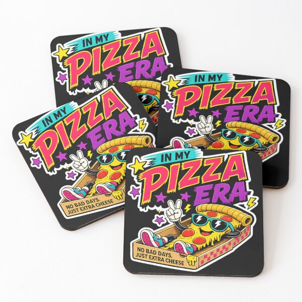 Item preview, In My Pizza Era: Funny Y2K Pizza Streetwear Design designed and sold by Snackwave Ninety.