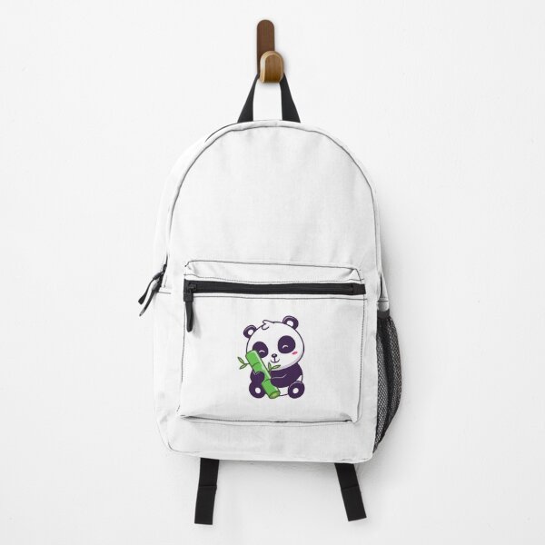 Item preview, Cute Kawaii Panda Hugging Green Bamboo Stick designed and sold by ZhenKang Xiong.