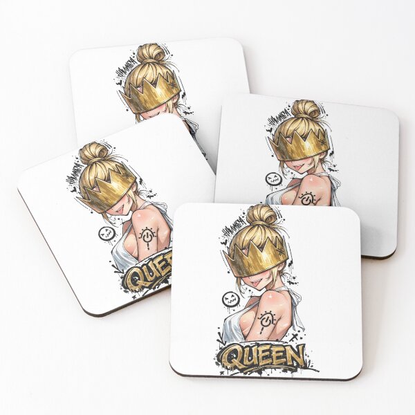 Item preview, Urban Anime Graffiti Queen Gold Crown Streetwear designed and sold by Ahmed-G-Designs.