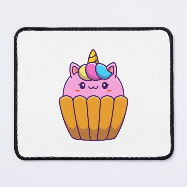 Item preview, Kawaii Unicorn Cat Cupcake Pastry Fantasy Dessert designed and sold by ZhenKang   Xiong.