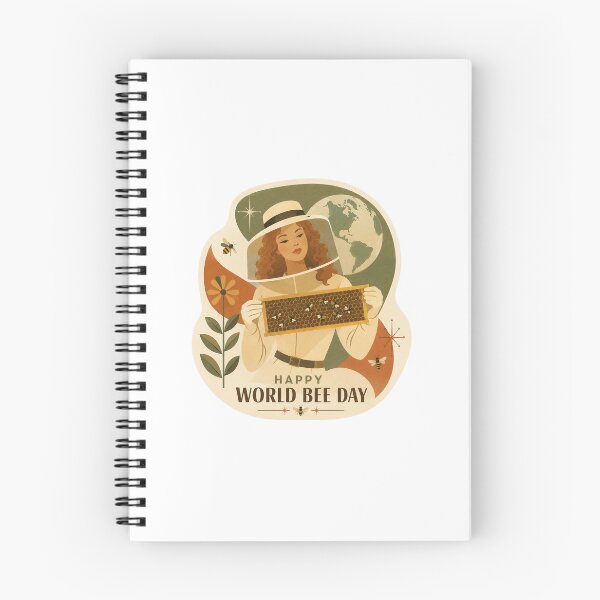 Item preview, Happy World Bee Day designed and sold by Urbantheseus.