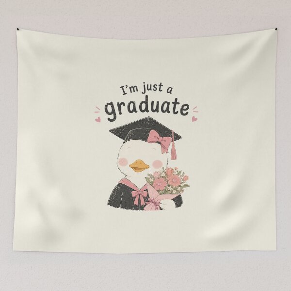 Item preview, I'm just a graduate designed and sold by DemureArtsy.