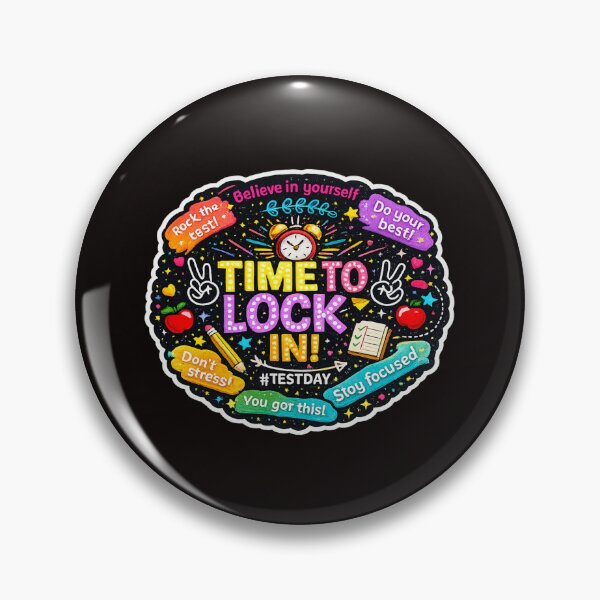 Item preview, Time To Focus Motivational Study Sticker designed and sold by CarolineCanessa.