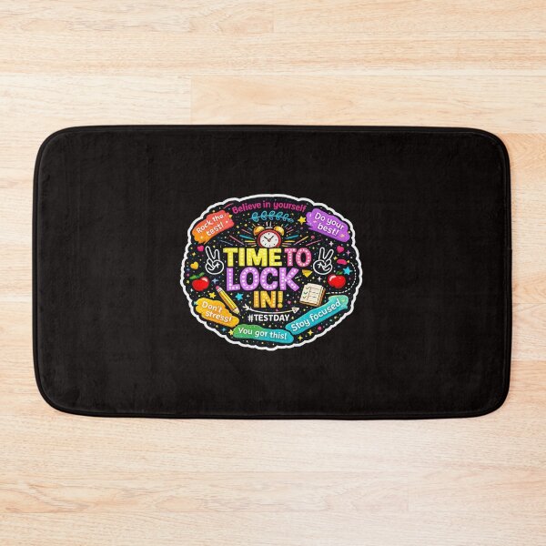 Item preview, Time To Focus Motivational Study Sticker designed and sold by CarolineCanessa.