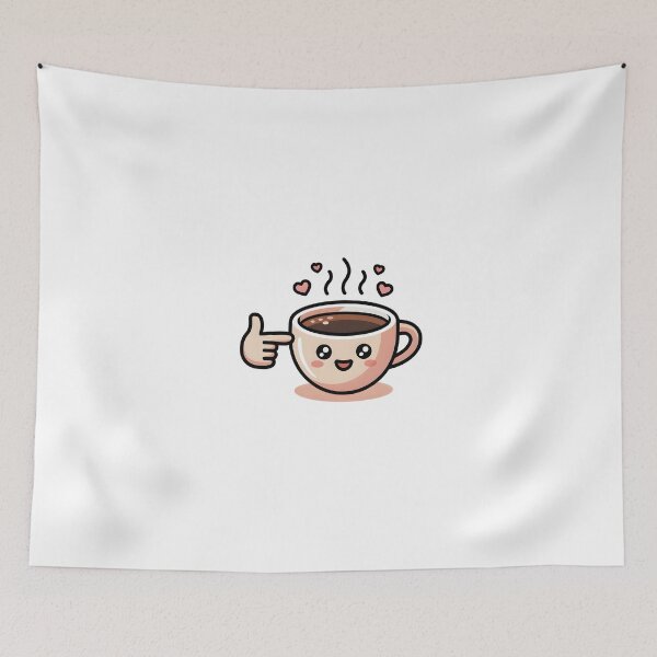 Item preview, Powered By Coffee And Good Vibes designed and sold by AbanoubStore.