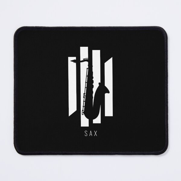 Item preview, Minimalist SAX Silhouette Jazz Design designed and sold by AnnSign.