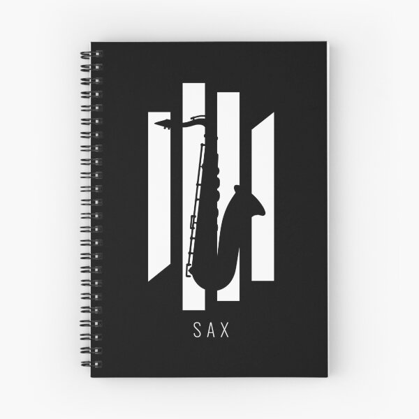 Item preview, Minimalist SAX Silhouette Jazz Design designed and sold by AnnSign.