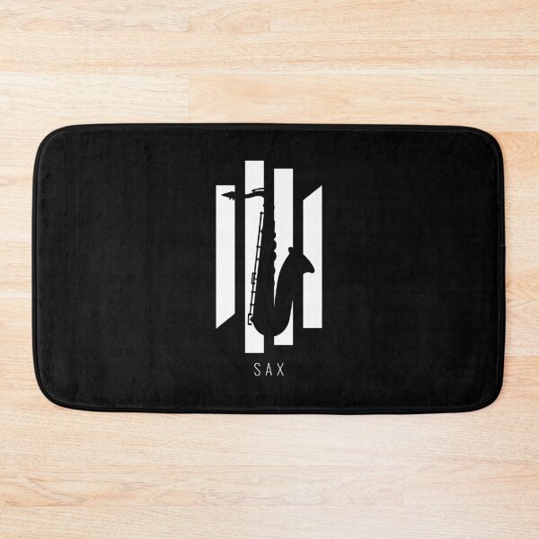 Item preview, Minimalist SAX Silhouette Jazz Design designed and sold by AnnSign.