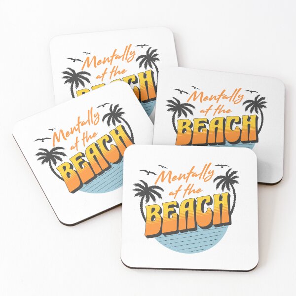 Item preview, Mentally At The Beach - Summer Tropical Vacation designed and sold by AnAzArt.