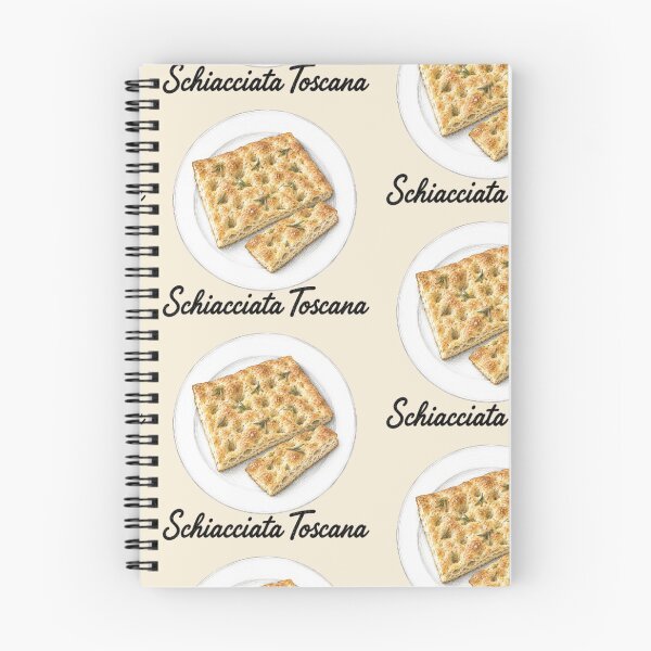 Aperçu de l'œuvre Schiacciata Toscana – Illustration Cuisine Toscane créée et vendue par JOANNASKAH.